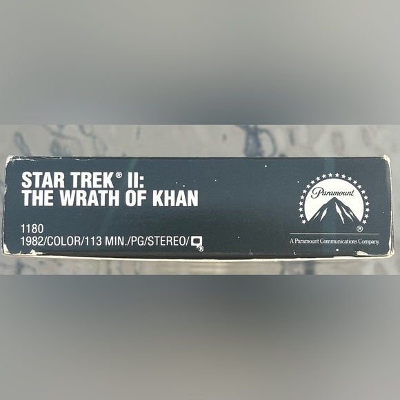 Star Trek II: The Wrath of Khan VHS Execllent Condition - Picture 7 of 9